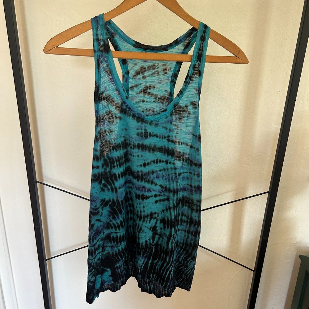 Proenza Schouler S/S 2010 Blue Tie Dye Tank